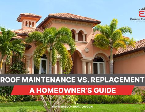 Roof Maintenance VS. Replacement: A Homeowner's Guide