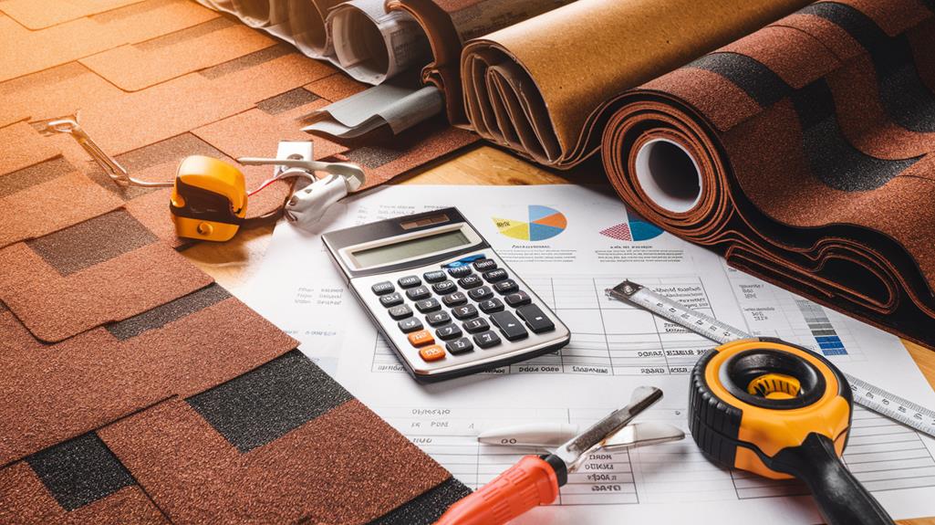 roofing budgeting and expenses