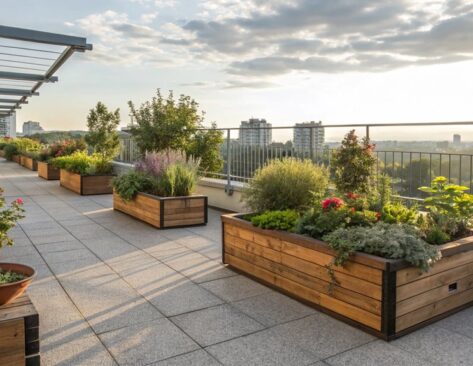 rooftop garden installation benefits